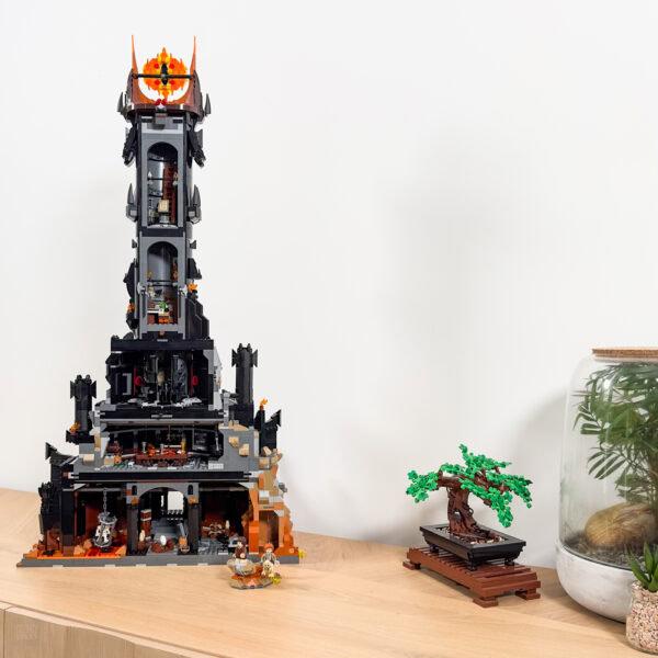 lego icons lord rings 10333 barad dur 37