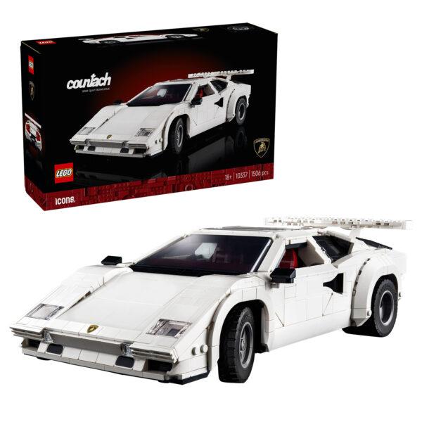 10337 lego icons lamborghini countach 5000 quattrovalvole 8