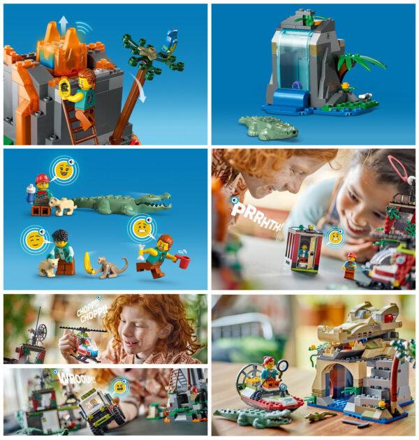 60691 lego city jungle explorer base camp 2