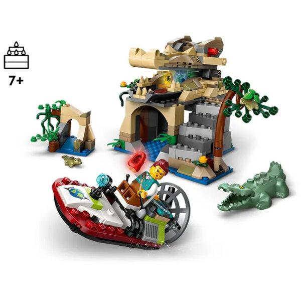 60692 lego city lost crocodile temple