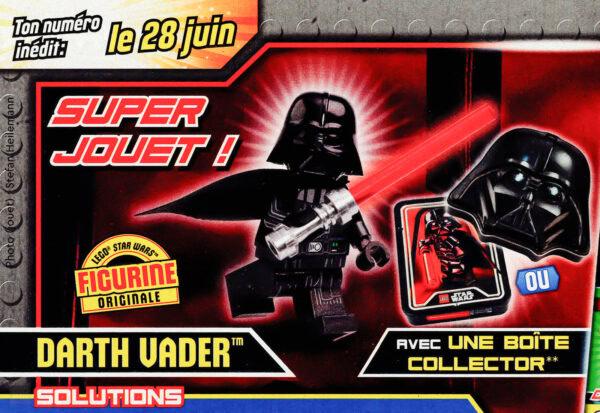 lego starwars magazine juin 2024 darth vader minifigure box