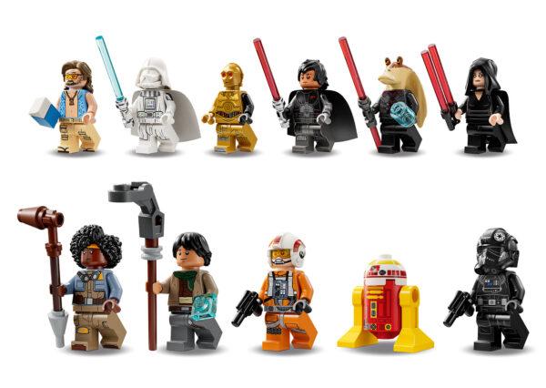 lego starwars rebuild galaxy sets 75389 75393 minifigures