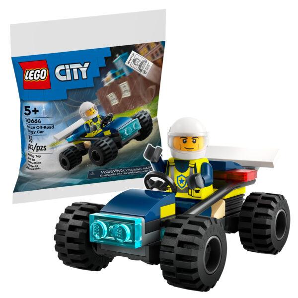 30664 lego city police off road buggy car polybag