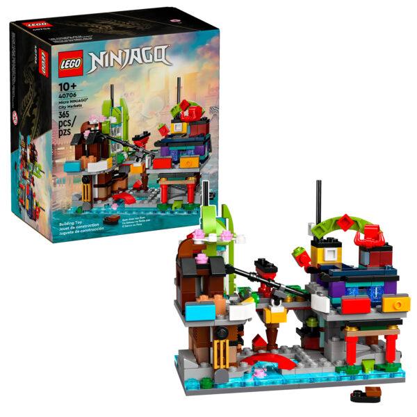 40706 lego micro ninjago city markets