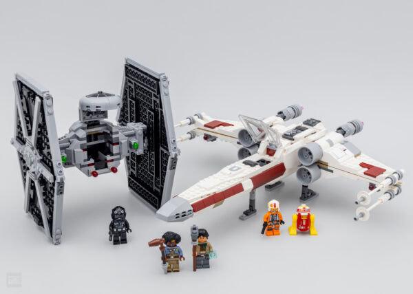 75393 lego starwars tie fighter xwing mashup 1