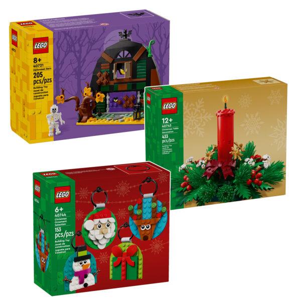 lego halloween christmas new sets 2024