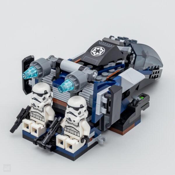 40755 lego starwars imperial dropship vs rebel scout speeder 4 1