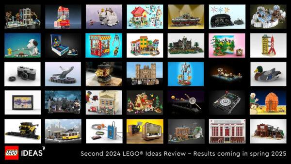 lego ideas qualified projects second 2024 review phase