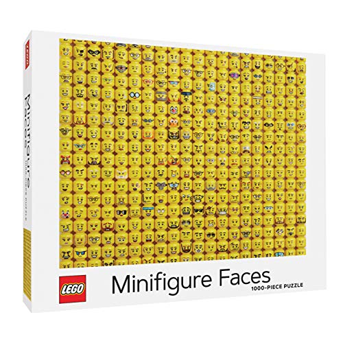 Lego® Minifigure Faces 1000-Piece Puzzle