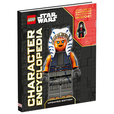 LEGO Star Wars Character Encyclopedia Updated Edition: The Ultimate Guide to the Best 200 Minifigures from the LEGO Star Wars Galaxy; Comes with Exclusive Emperor Palpatine Minifigure