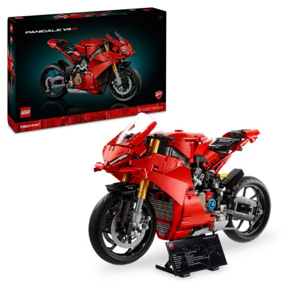 Nouveauté 2025 LEGO Technic 42202 Ducati Panigale V4 S : les visuels officiels sont disponibles