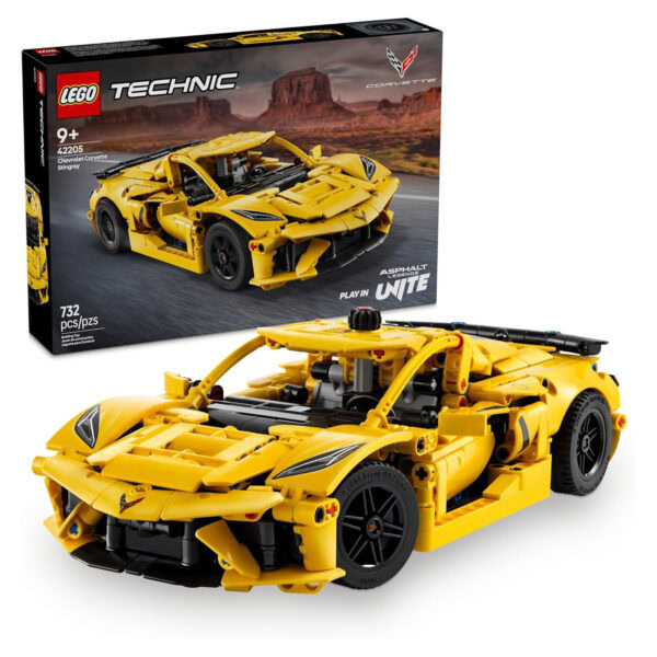 LEGO Technic 42205 Chevrolet Corvette Stingray : premiers visuels officiels