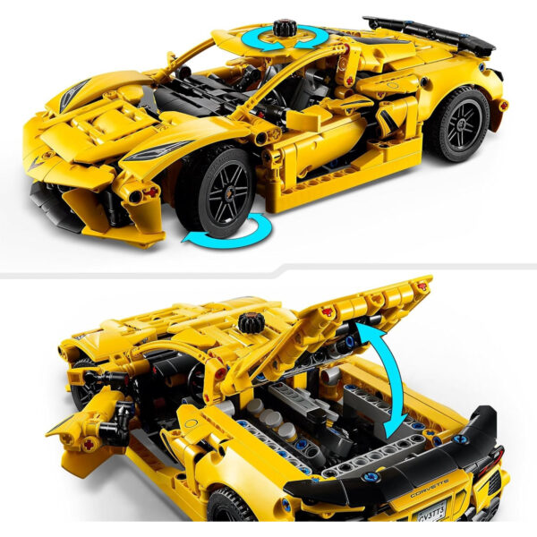 42205 lego technic chevrolet corvette stingray 4