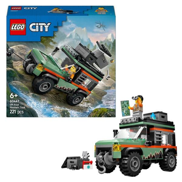 60447 lego city off road mountain truck