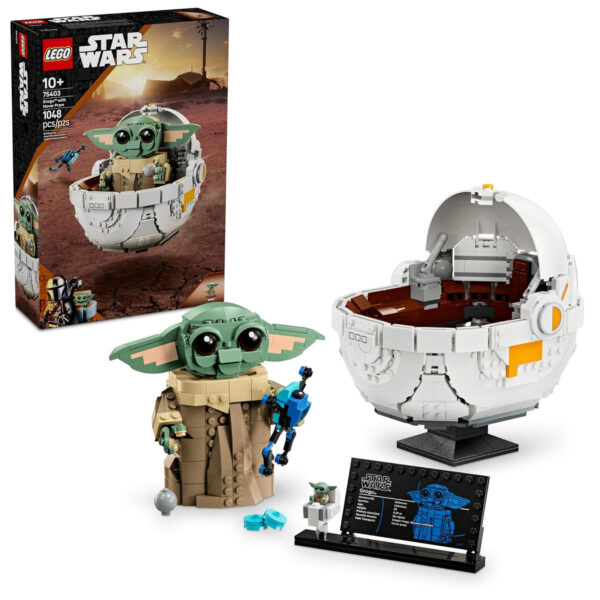 LEGO Star Wars 75403 Grogu with Hover Pram : premiers visuels officiels