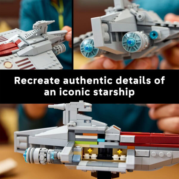 75404 lego star wars acclamator class assault ship 2