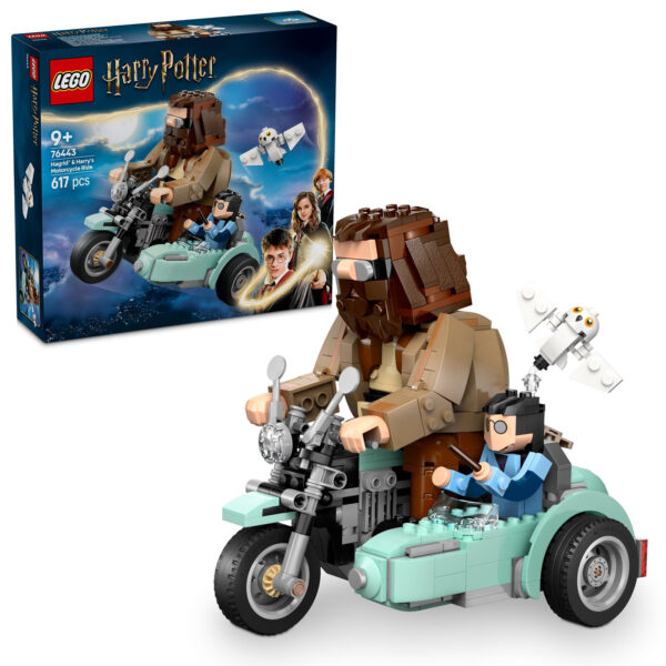 76443 lego harry potter hagrid harry motorcycle ride 1