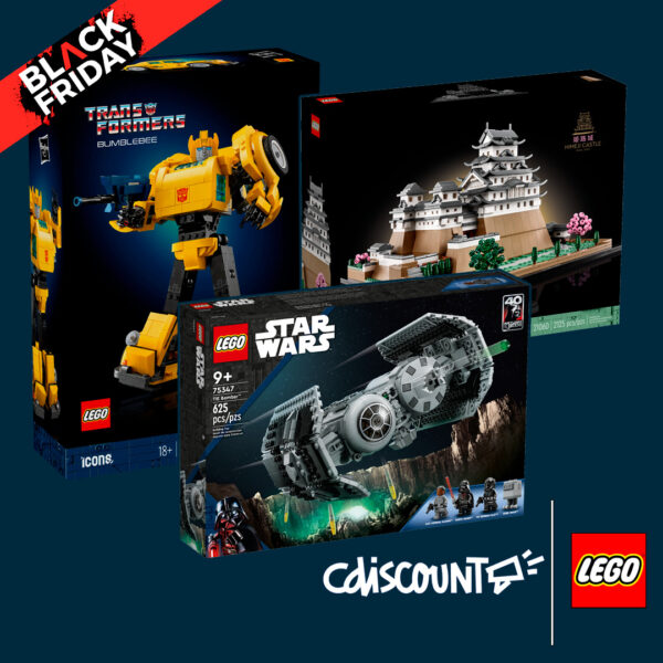 Black Friday chez Cdiscount : 50% de réduction sur le 2ème produit LEGO