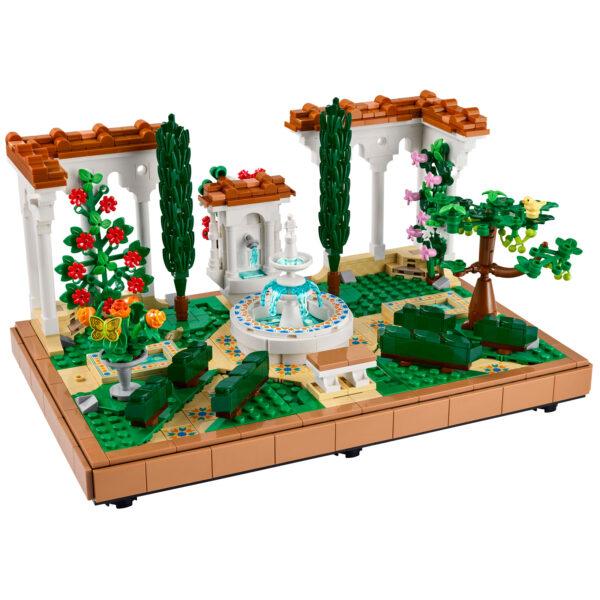 lego icons 10359 fountain garden 2