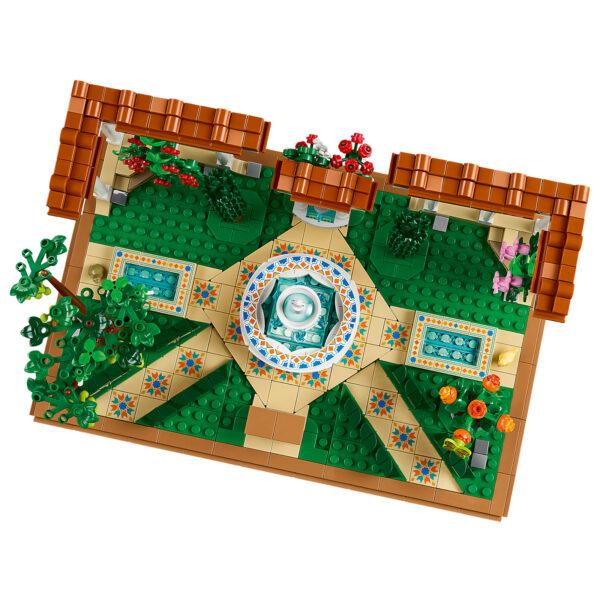 lego icons 10359 fountain garden 3