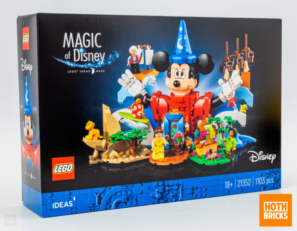 Concours : un exemplaire du set LEGO IDEAS 21352 Magic of Disney à gagner !