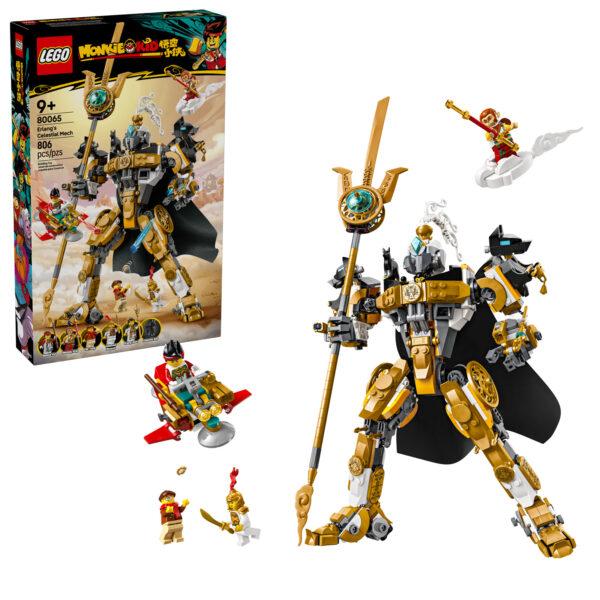 lego monkie kid 80065 erlang celestial mech 4