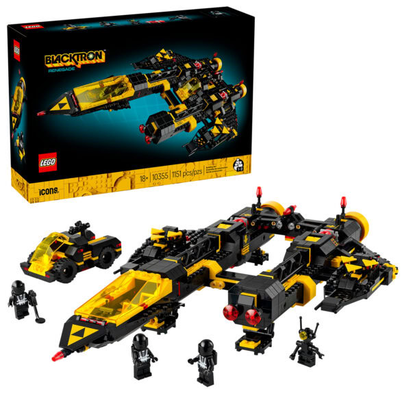 LEGO ICONS 10355 Blacktron Renegade : le set est en ligne sur le Shop