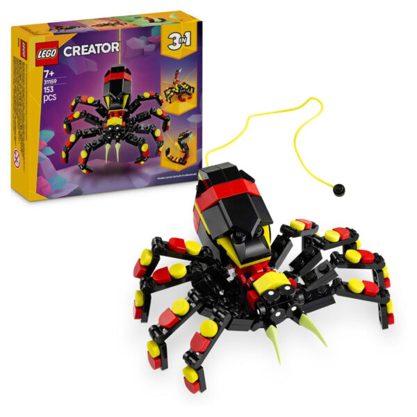 31159 lego creator wild animals surprise spider