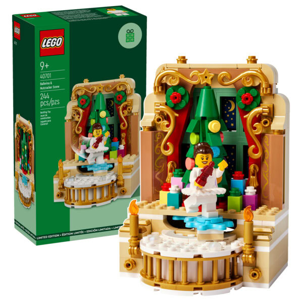 LEGO 40701 Ballerina & Nutcracker Scene : le premier produit promotionnel de décembre 2024 est en ligne sur le Shop