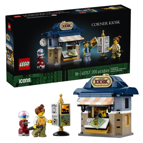 40757 lego icons corner kiosk gwp 10350 2025