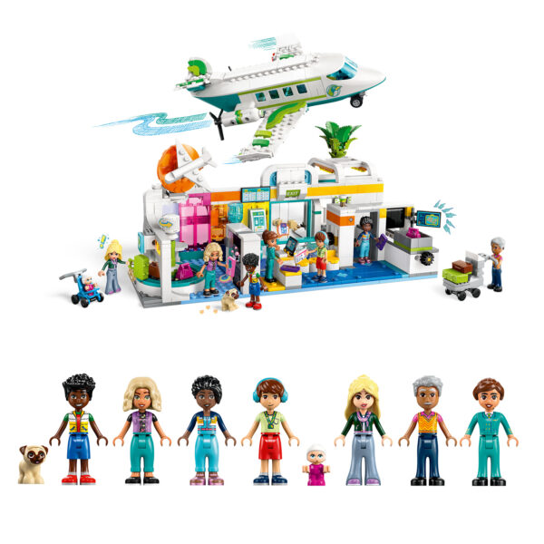 42656 lego friends heartlake city airport and airplane 2