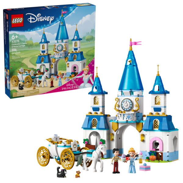 43275 lego disney cinderella castle horse carriage