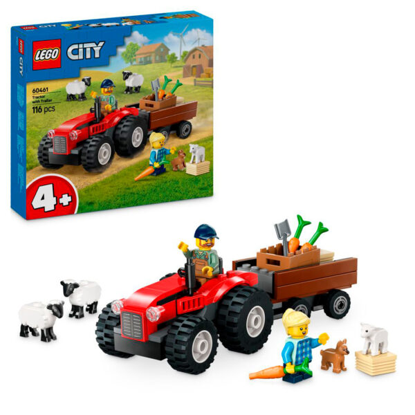 60461 lego city tractor with trailer