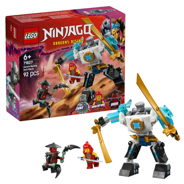 71827 lego ninjago zane battle suit mech