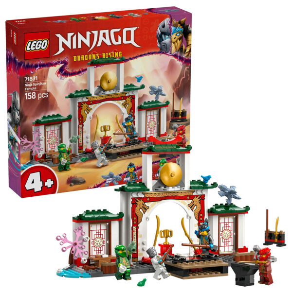 71831 lego ninjago ninja spinjitzu temple