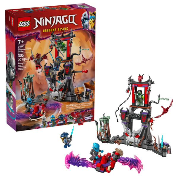 71841 lego ninjago dragonian storm village