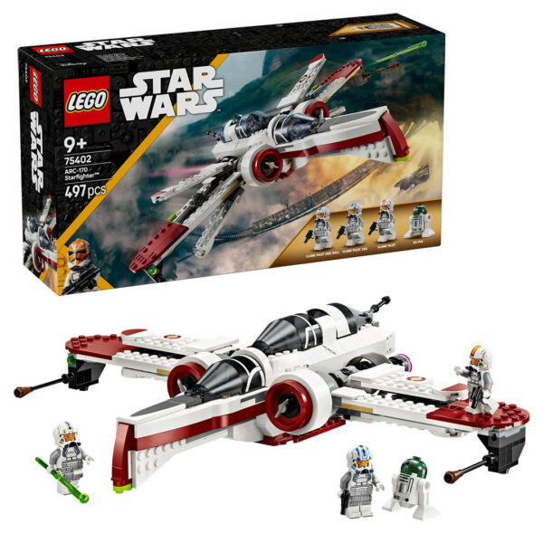 LEGO Star Wars 75402 ARC-170 Starfighter : premiers visuels officiels