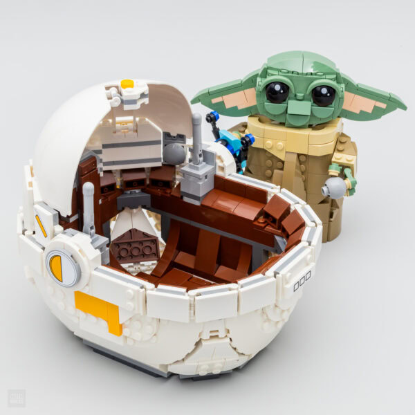 75403 lego starwars grogu with hover pram 10