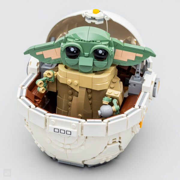 75403 lego starwars grogu with hover pram 11