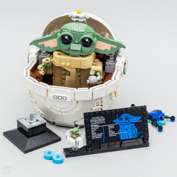 75403 lego starwars grogu with hover pram 13