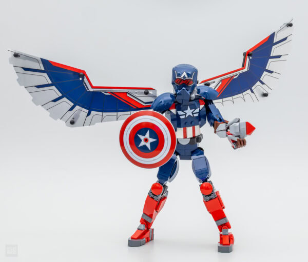 76296 lego marvel new captain america construction figure 3