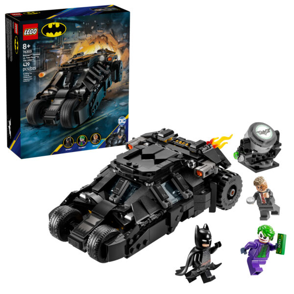 76303 lego dc batman tumbler vs two face the joker