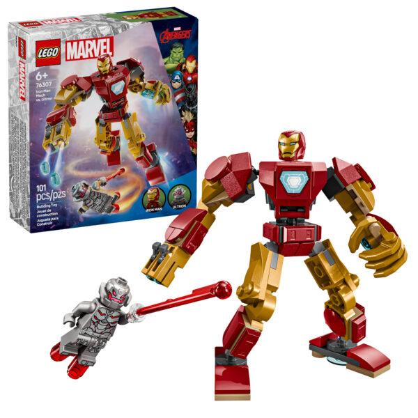 76307 lego marvel iron man vs ultron