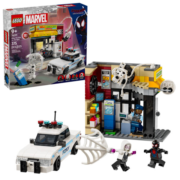 76311 lego marvel miles morales vs the spot