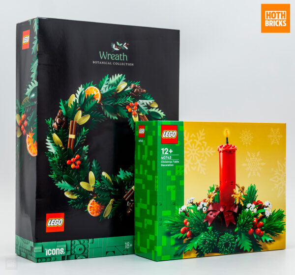 Concours : un lot de deux sets LEGO festifs pour ta décoration de Noël à gagner !