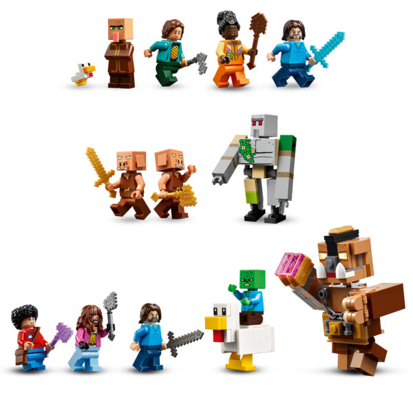 21272 21273 lego minecraft minifigs