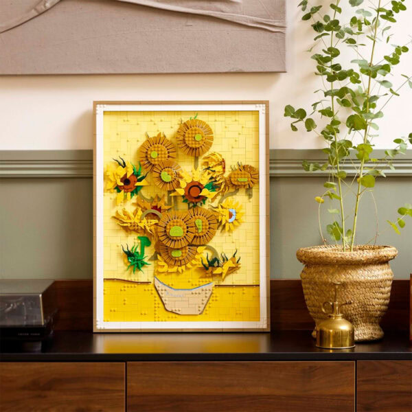 31215 lego art vincent van gogh sunflowers 5