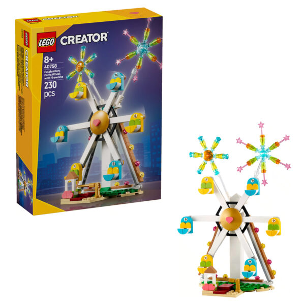 40758 lego creator celebration ferris wheel with fireworks