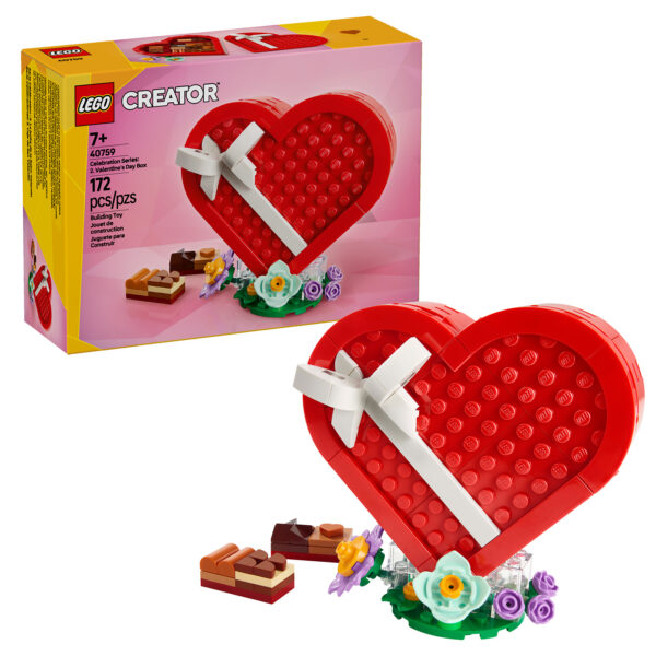 40759 lego creator celebration series valentine day box