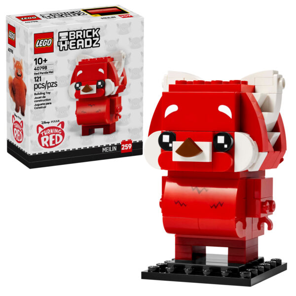 40798 lego disney pixar brickheadz red panda mei